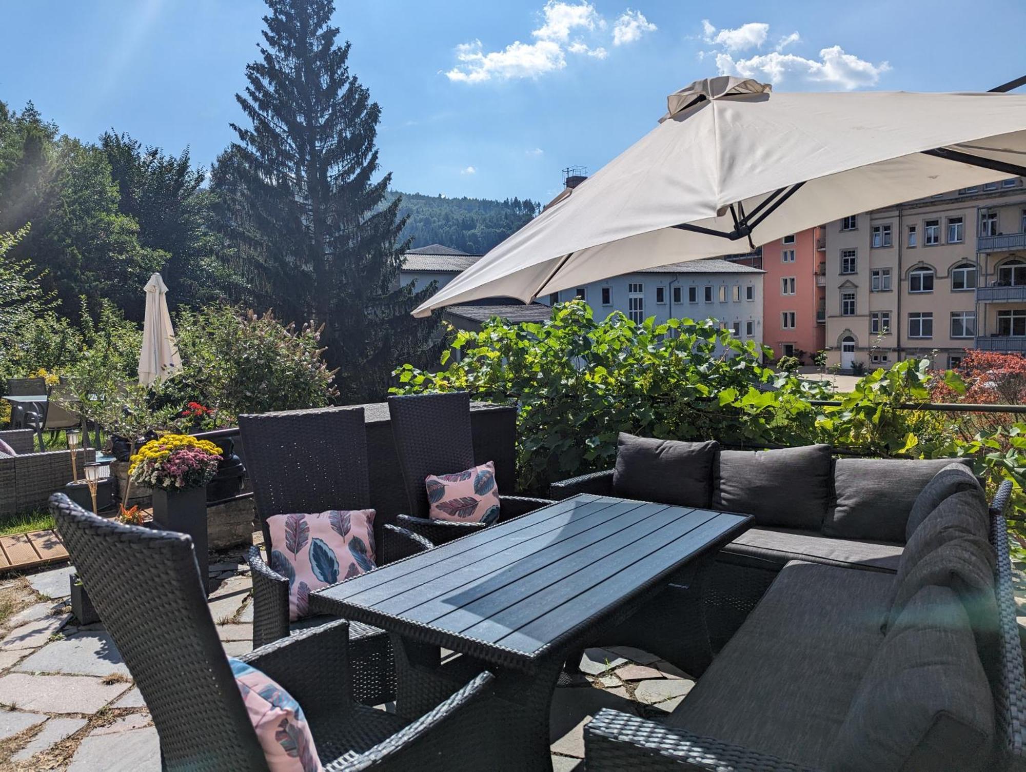 Hw2B - Urlaubsmagie - Wohlfuehlwohnung Mit Balkon, Pool, Sauna & Terrasse Sebnitz Εξωτερικό φωτογραφία