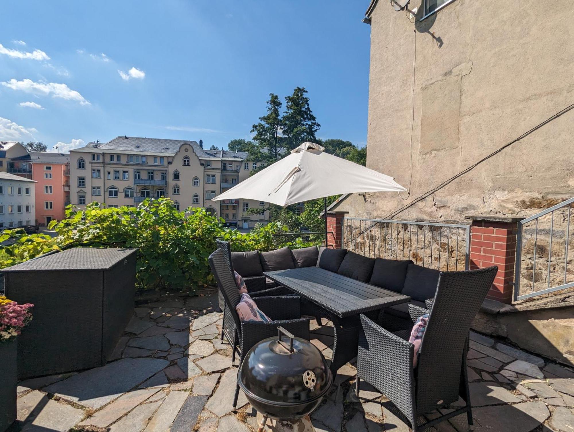 Hw2B - Urlaubsmagie - Wohlfuehlwohnung Mit Balkon, Pool, Sauna & Terrasse Sebnitz Εξωτερικό φωτογραφία