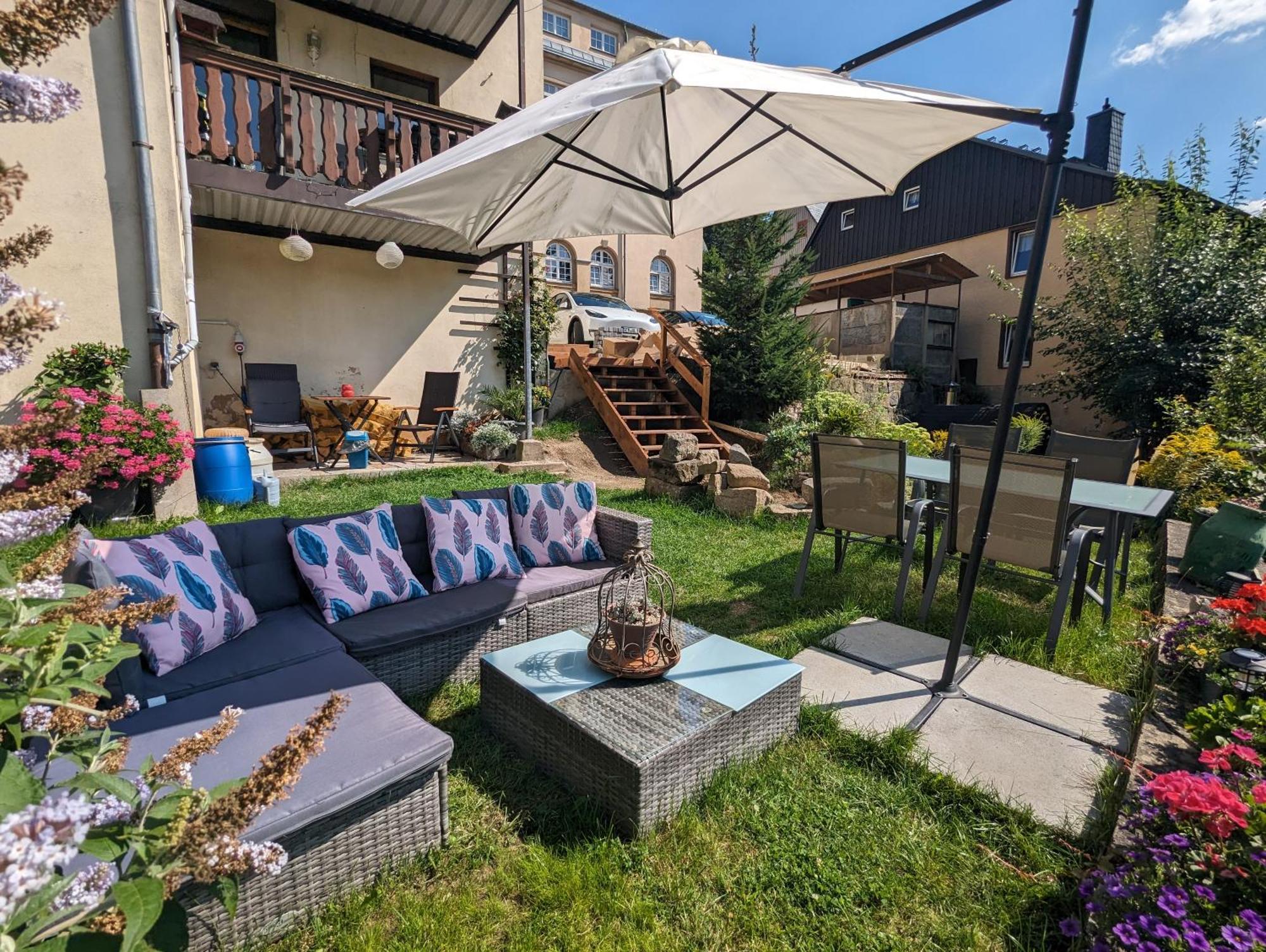 Hw2B - Urlaubsmagie - Wohlfuehlwohnung Mit Balkon, Pool, Sauna & Terrasse Sebnitz Εξωτερικό φωτογραφία