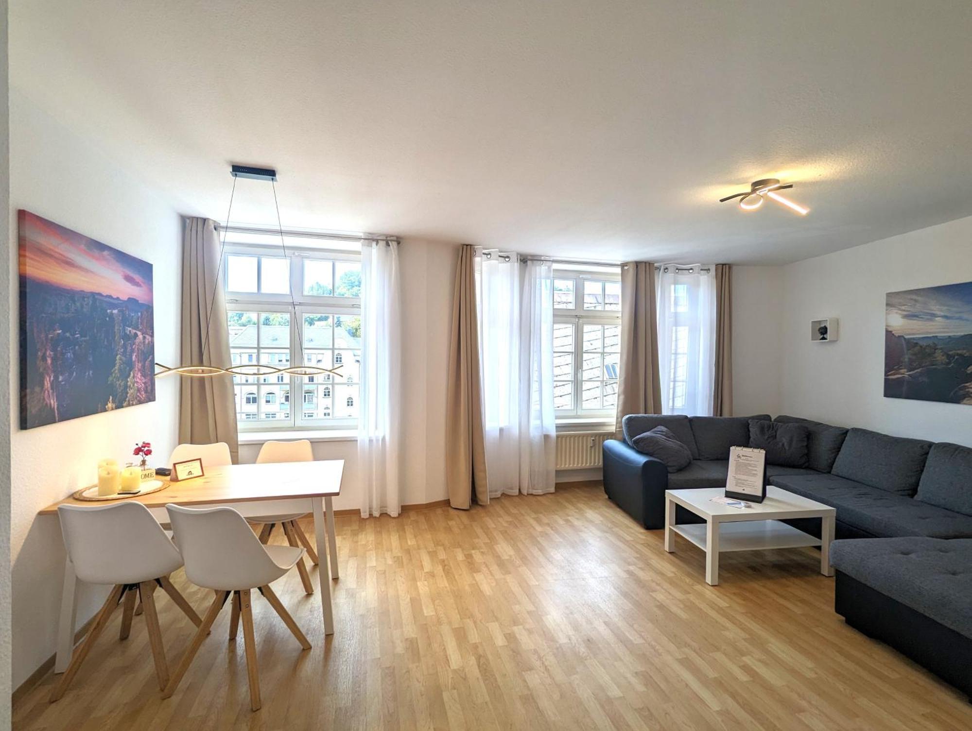 Hw2B - Urlaubsmagie - Wohlfuehlwohnung Mit Balkon, Pool, Sauna & Terrasse Sebnitz Εξωτερικό φωτογραφία