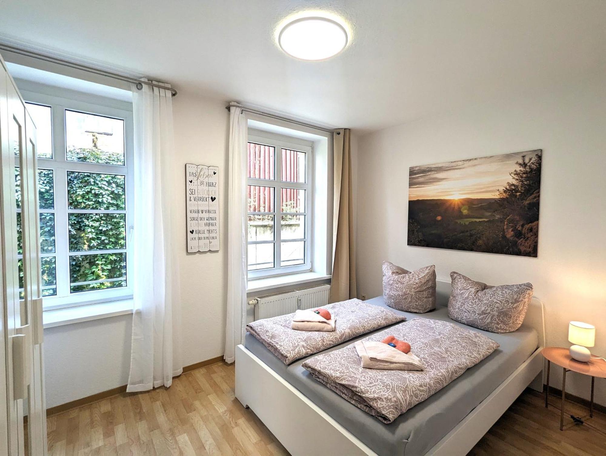 Hw2B - Urlaubsmagie - Wohlfuehlwohnung Mit Balkon, Pool, Sauna & Terrasse Sebnitz Εξωτερικό φωτογραφία