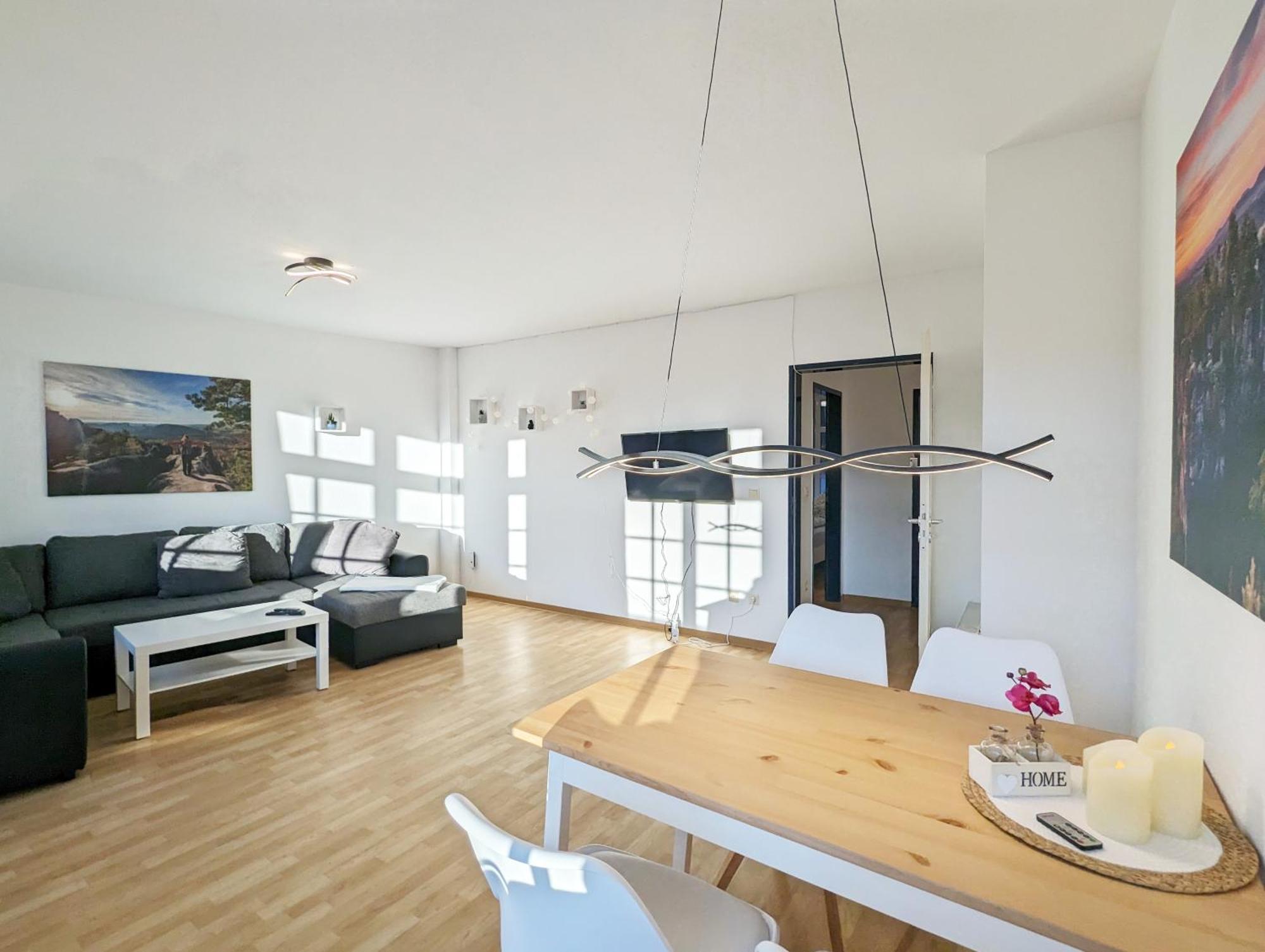 Hw2B - Urlaubsmagie - Wohlfuehlwohnung Mit Balkon, Pool, Sauna & Terrasse Sebnitz Εξωτερικό φωτογραφία