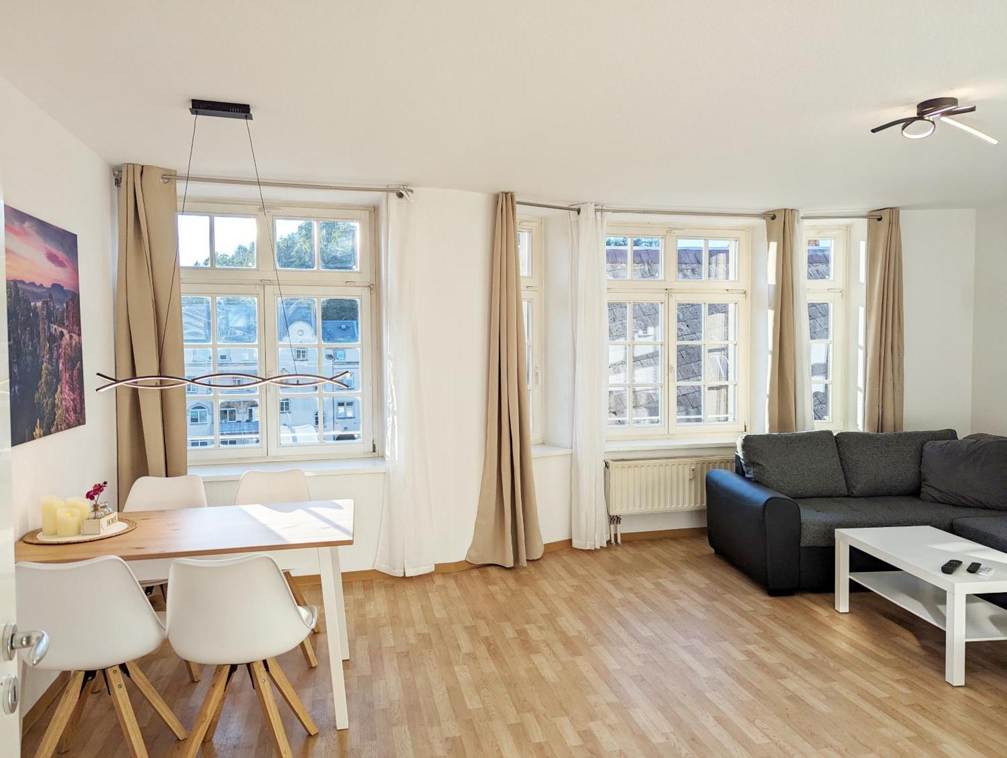 Hw2B - Urlaubsmagie - Wohlfuehlwohnung Mit Balkon, Pool, Sauna & Terrasse Sebnitz Εξωτερικό φωτογραφία