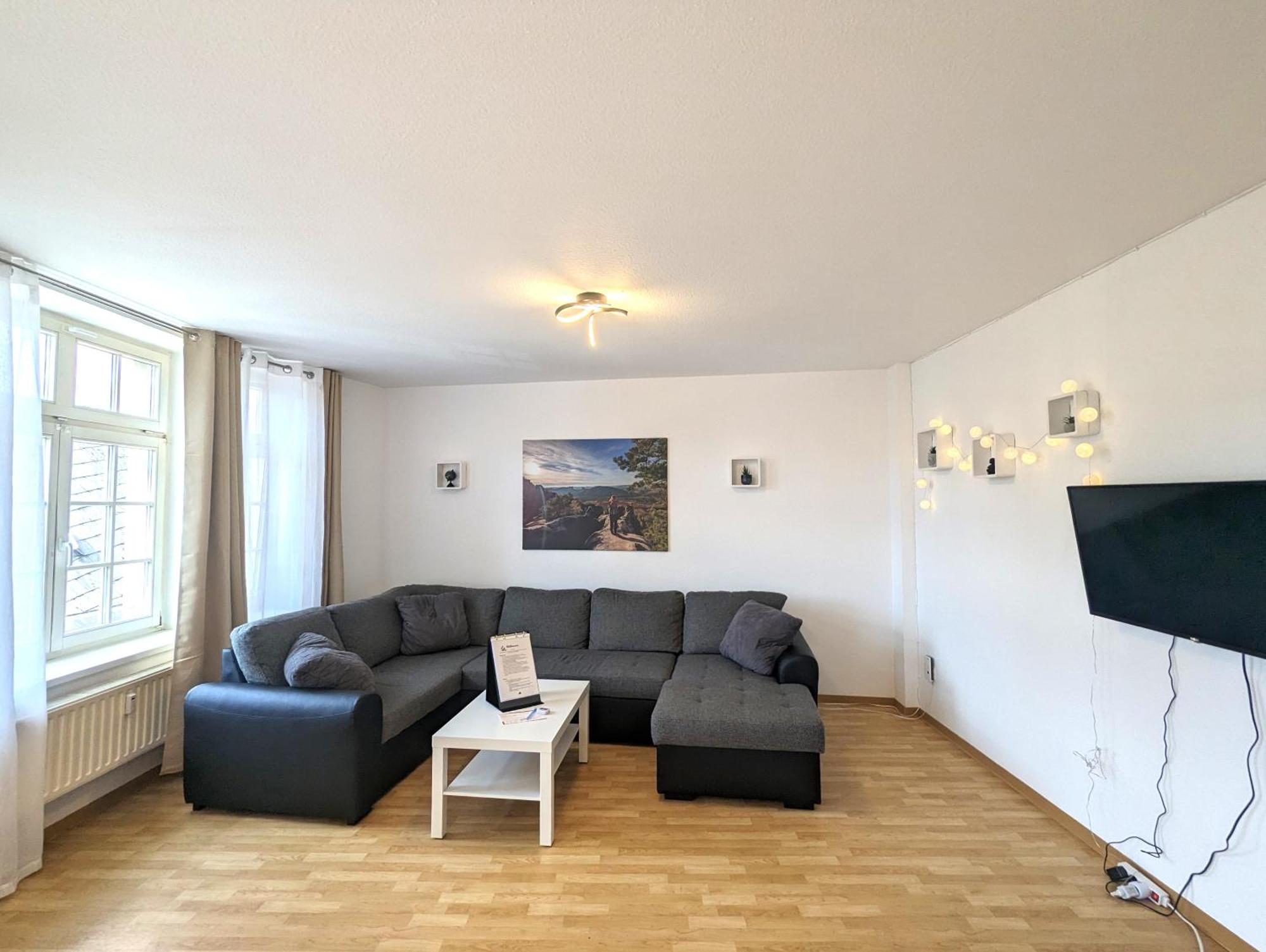 Hw2B - Urlaubsmagie - Wohlfuehlwohnung Mit Balkon, Pool, Sauna & Terrasse Sebnitz Εξωτερικό φωτογραφία
