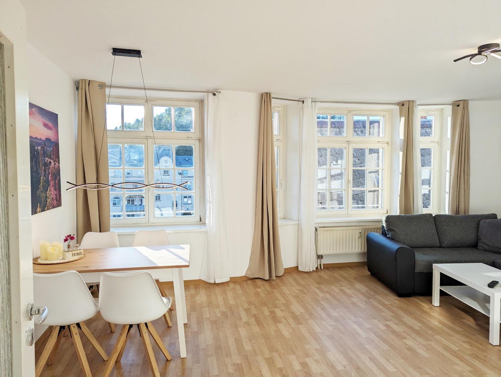 Hw2B - Urlaubsmagie - Wohlfuehlwohnung Mit Balkon, Pool, Sauna & Terrasse Sebnitz Εξωτερικό φωτογραφία